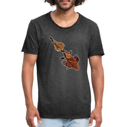 Männer Vintage T-Shirt Phyllocrania paradoxa female - Vintage Schwarz