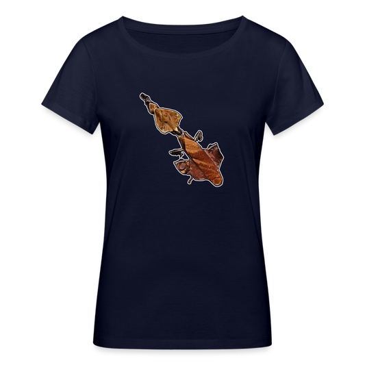 Frauen Stanley & Stella Bio-T-Shirt Phyllocrania paradoxa female - Navy