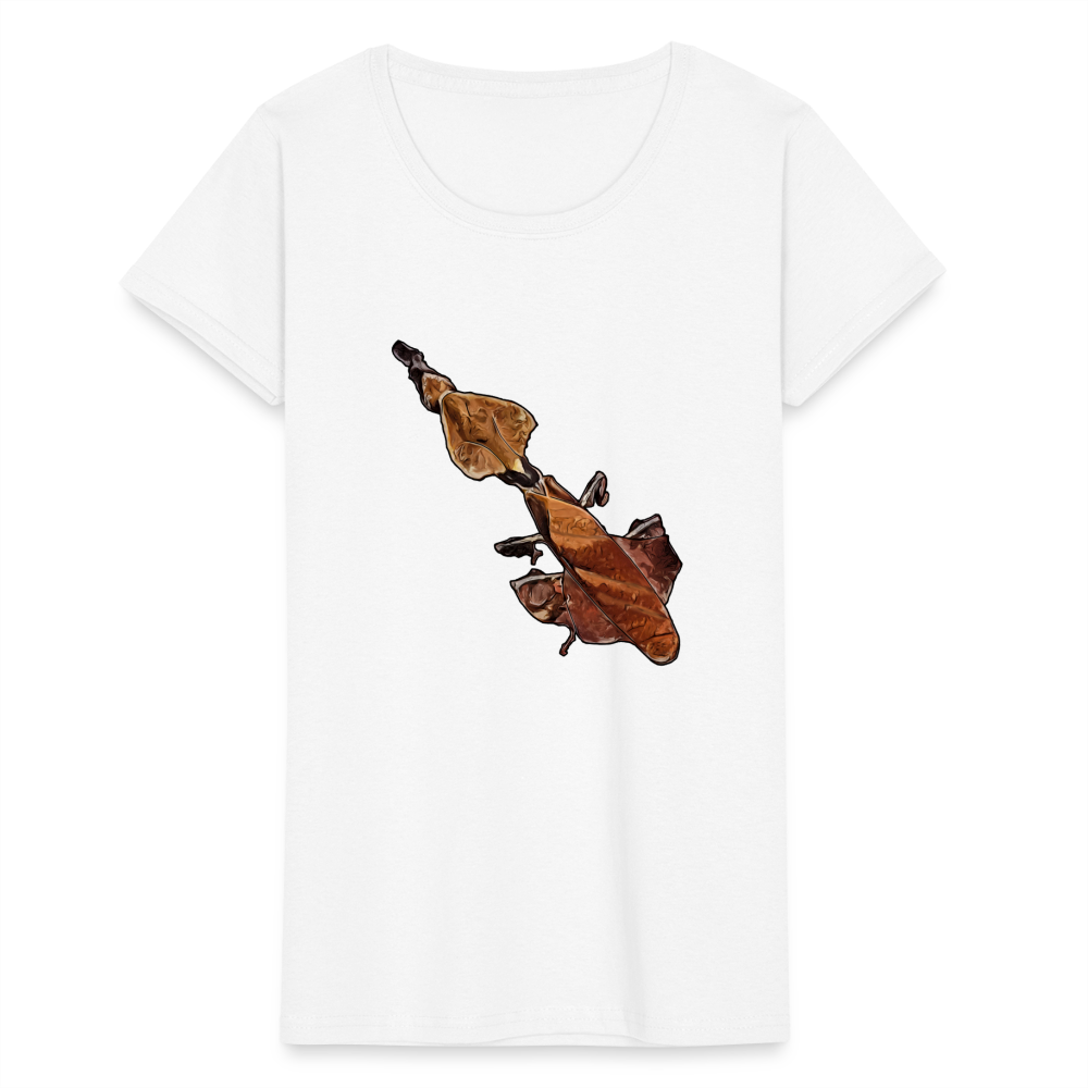 Frauen Fruit of the Loom T-Shirt Phyllocrania paradoxa female - weiß