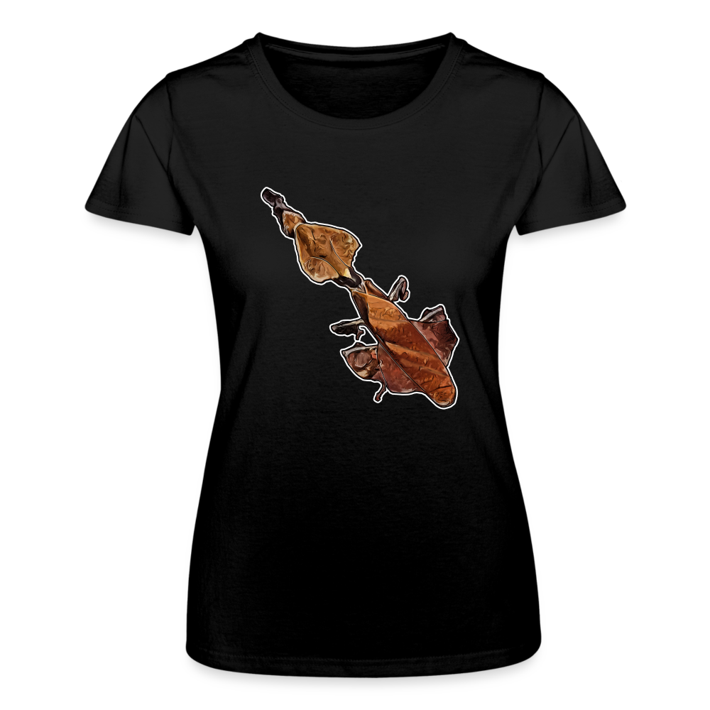 Frauen Fruit of the Loom T-Shirt Phyllocrania paradoxa female - Schwarz