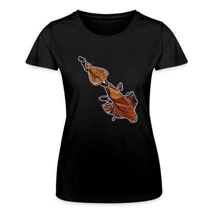 Frauen Fruit of the Loom T-Shirt Phyllocrania paradoxa female - Schwarz