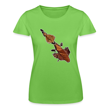 Frauen Fruit of the Loom T-Shirt Phyllocrania paradoxa female - Hellgrün