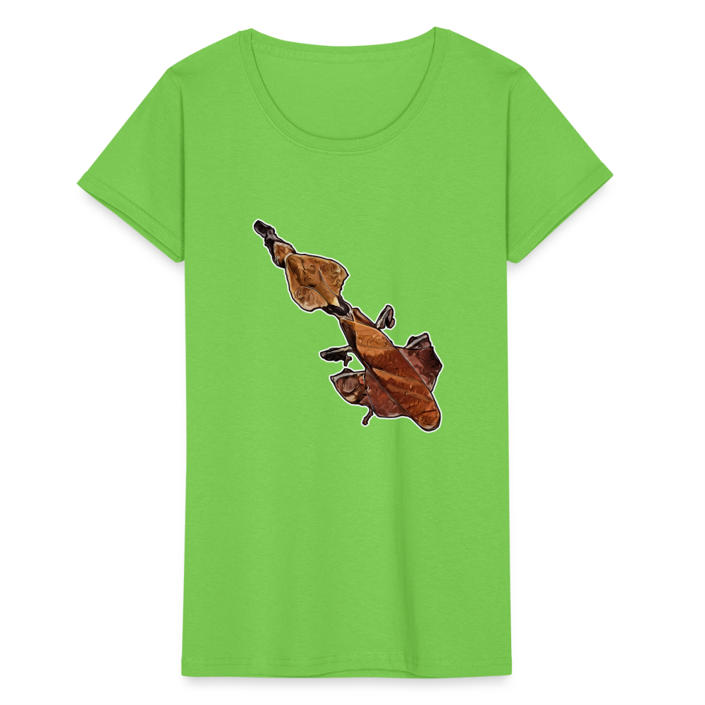 Frauen Fruit of the Loom T-Shirt Phyllocrania paradoxa female - Hellgrün