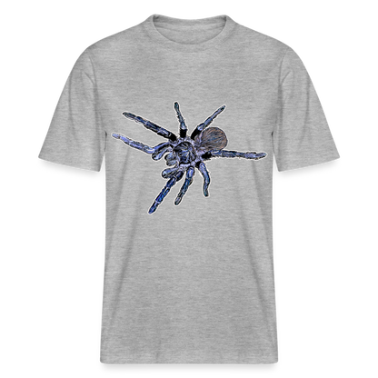 Unisex Stanley & Stella Bio-T-Shirt Pterinopelma sazimai - Grau meliert