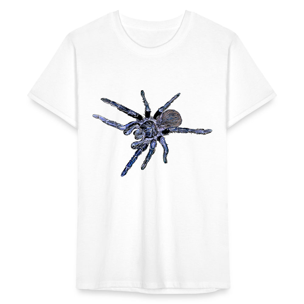 Männer Fruit of the Loom T-Shirt Pterinopelma sazimai - weiß