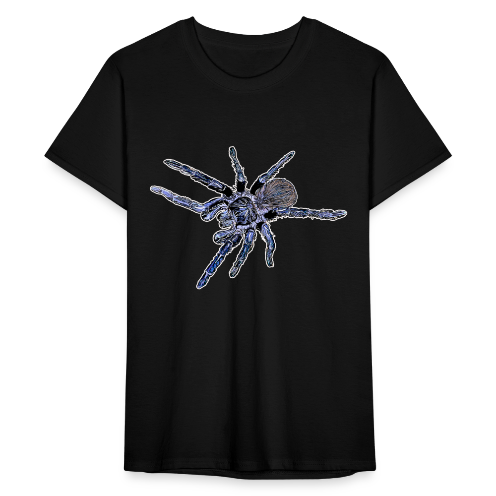 Männer Fruit of the Loom T-Shirt Pterinopelma sazimai - Schwarz