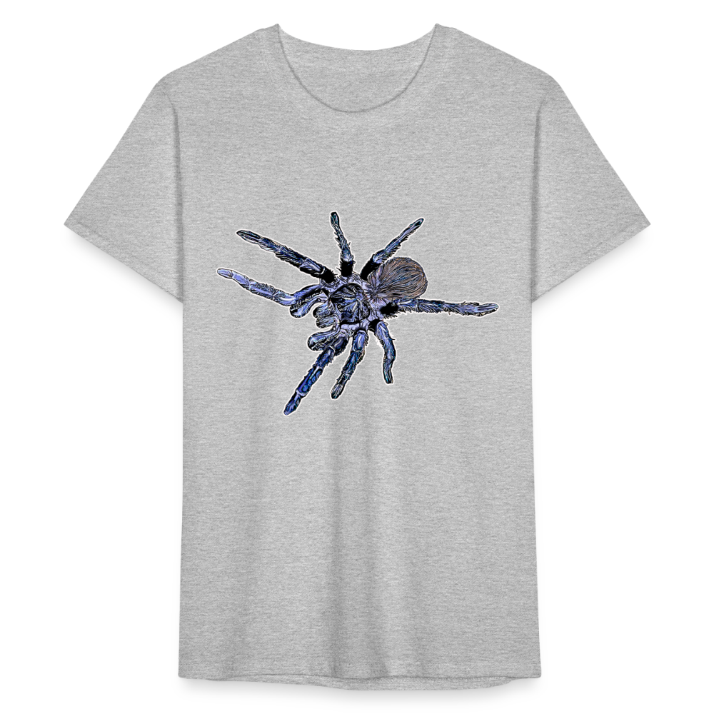 Männer Fruit of the Loom T-Shirt Pterinopelma sazimai - Grau meliert