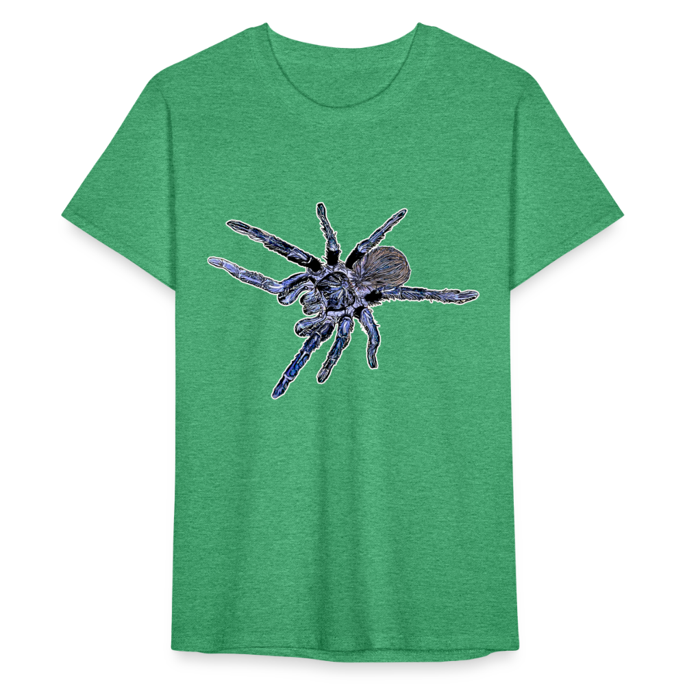 Männer Fruit of the Loom T-Shirt Pterinopelma sazimai - Grün meliert