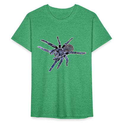 Männer Fruit of the Loom T-Shirt Pterinopelma sazimai - Grün meliert