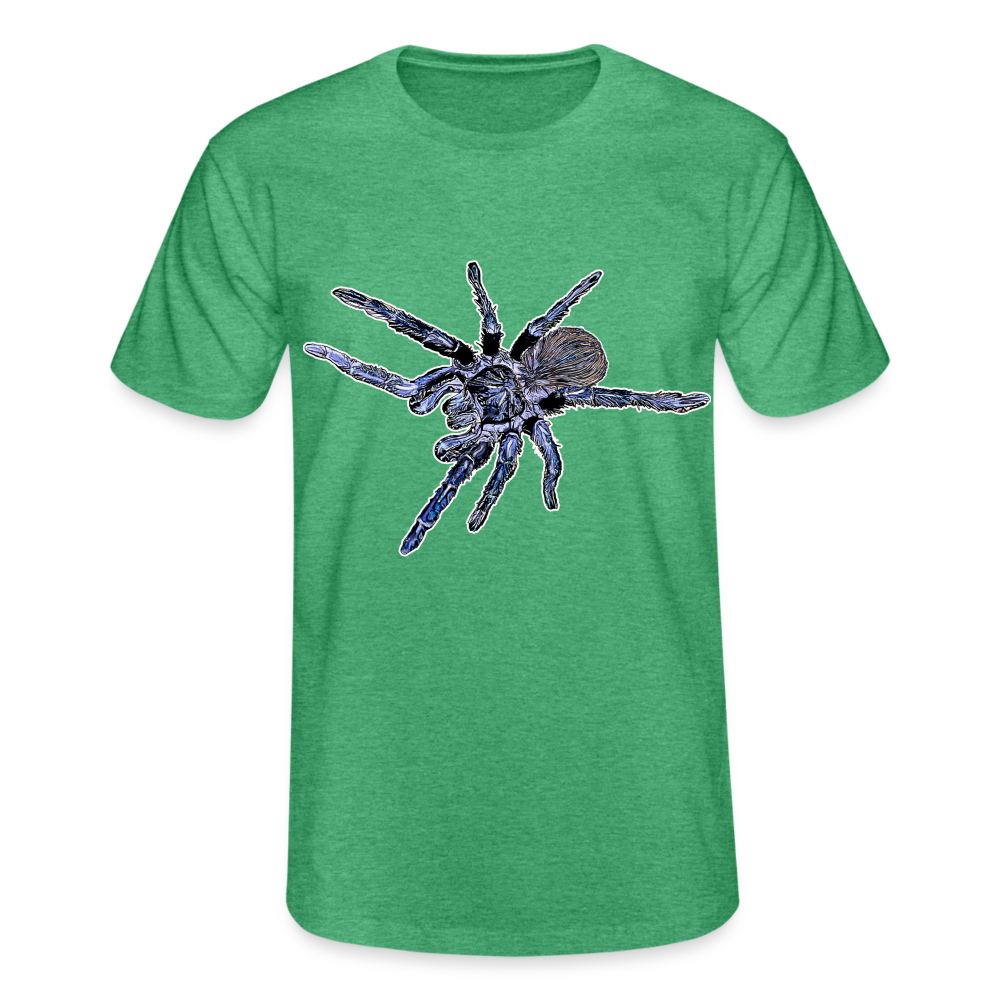 Männer Fruit of the Loom T-Shirt Pterinopelma sazimai - Grün meliert