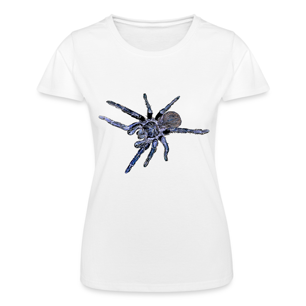 Frauen Fruit of the Loom T-Shirt Pterinopelma sazimai - weiß