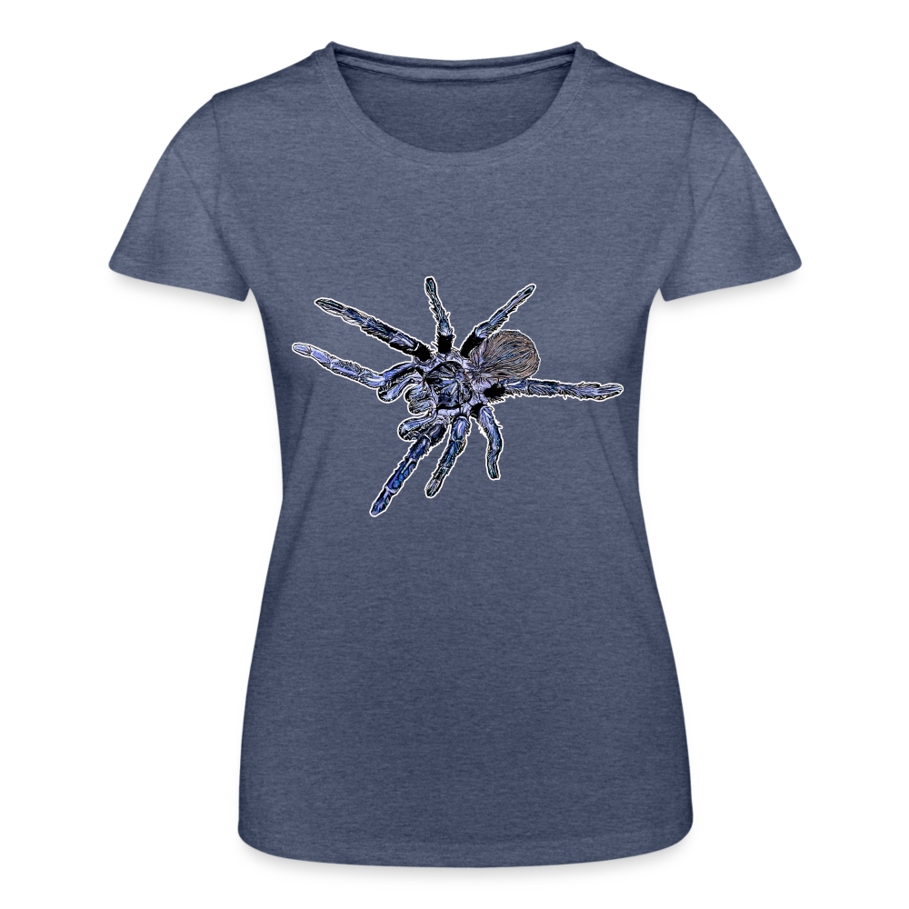 Frauen Fruit of the Loom T-Shirt Pterinopelma sazimai - Navy meliert