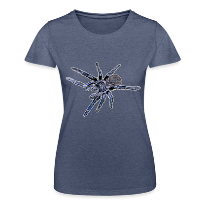 Frauen Fruit of the Loom T-Shirt Pterinopelma sazimai - Navy meliert