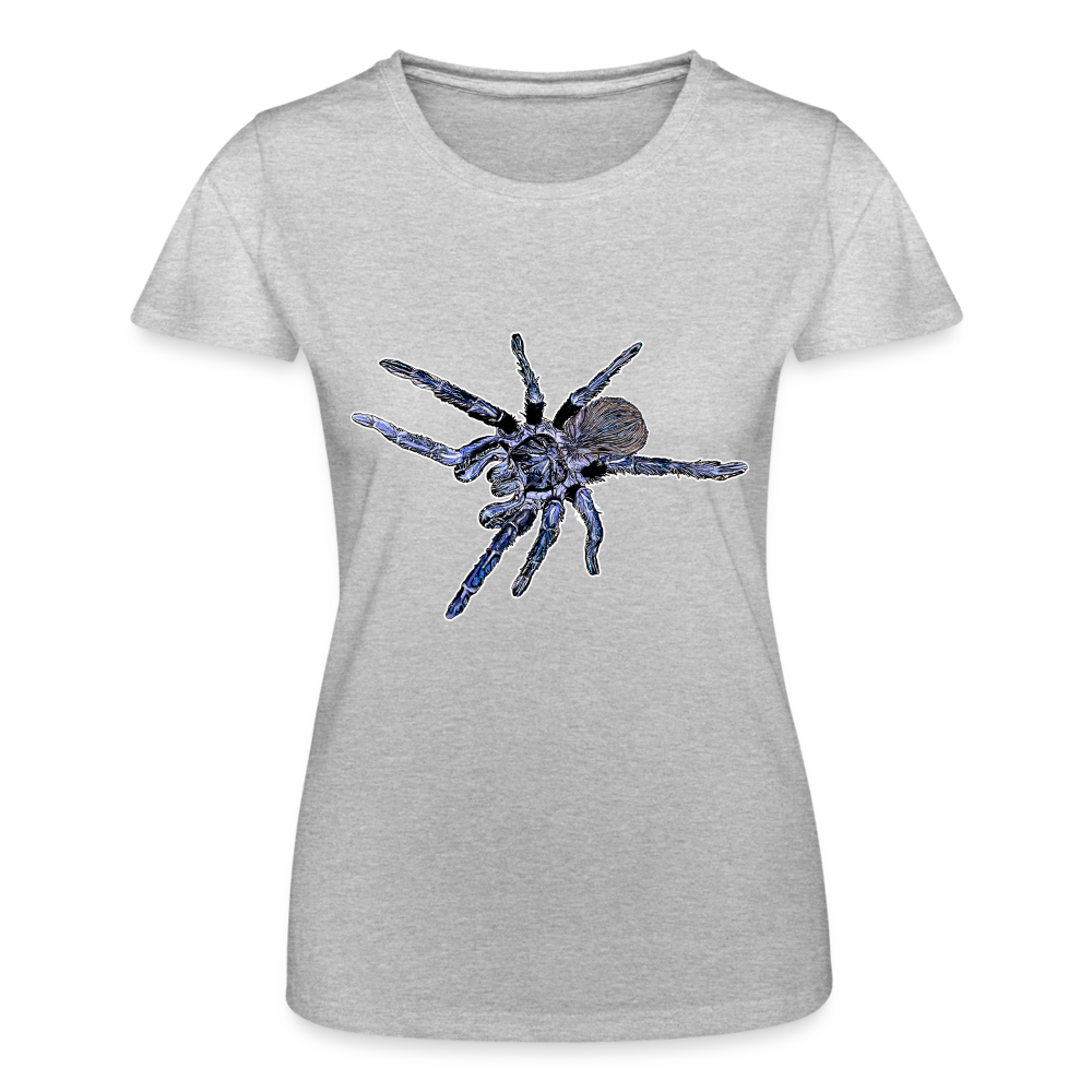 Frauen Fruit of the Loom T-Shirt Pterinopelma sazimai - Grau meliert