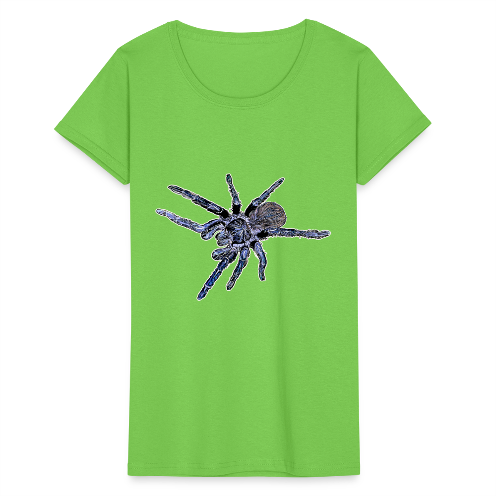 Frauen Fruit of the Loom T-Shirt Pterinopelma sazimai - Hellgrün