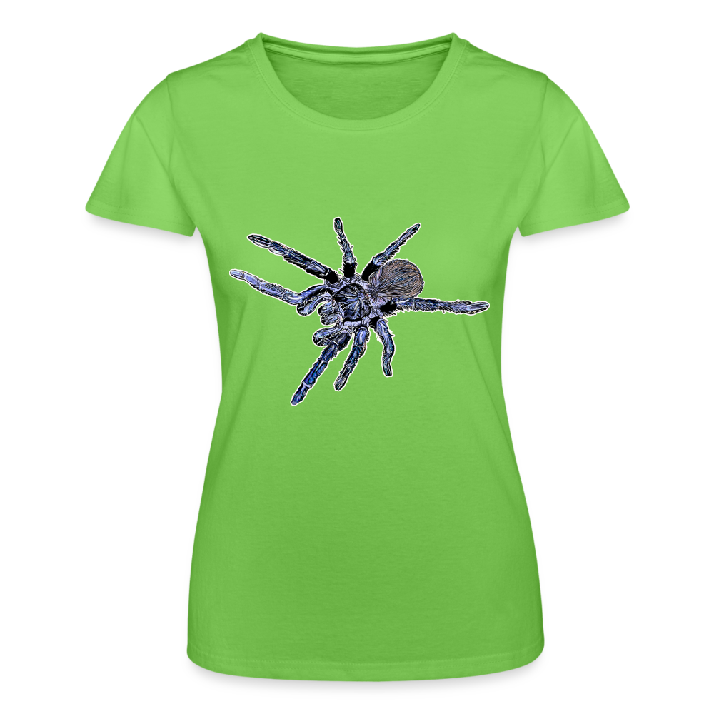 Frauen Fruit of the Loom T-Shirt Pterinopelma sazimai - Hellgrün