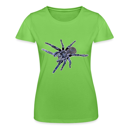 Frauen Fruit of the Loom T-Shirt Pterinopelma sazimai - Hellgrün