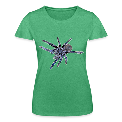 Frauen Fruit of the Loom T-Shirt Pterinopelma sazimai - Grün meliert