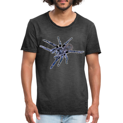 Männer Vintage T-Shirt Pterinopelma sazimai - Vintage Schwarz
