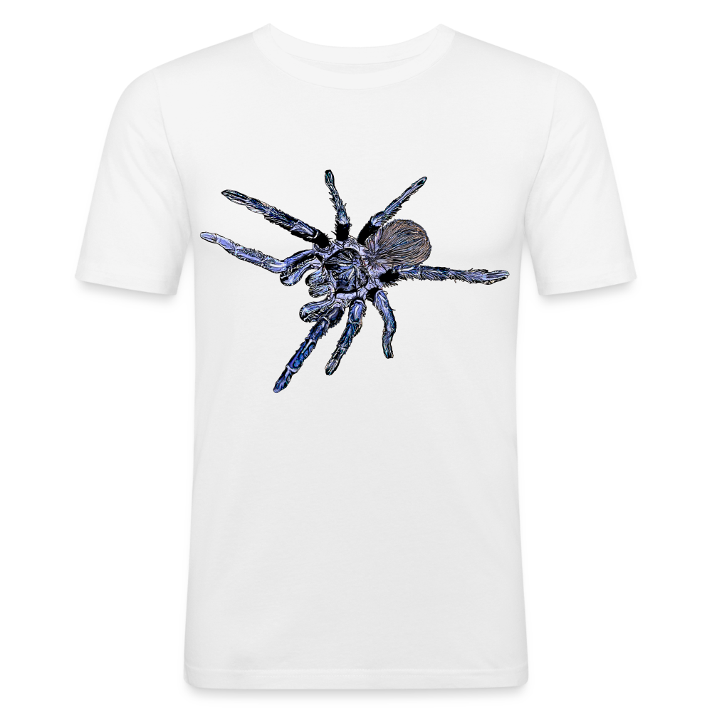 Männer Slim Fit T-Shirt Pterinopelma sazimai - weiß
