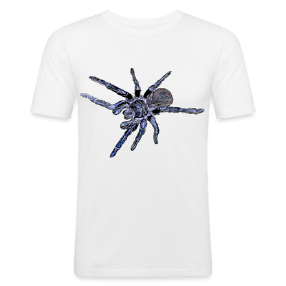 Männer Slim Fit T-Shirt Pterinopelma sazimai - weiß