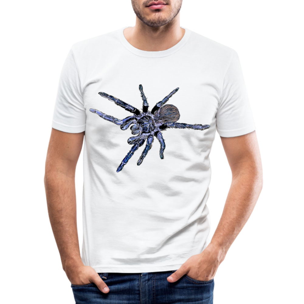 Männer Slim Fit T-Shirt Pterinopelma sazimai - weiß