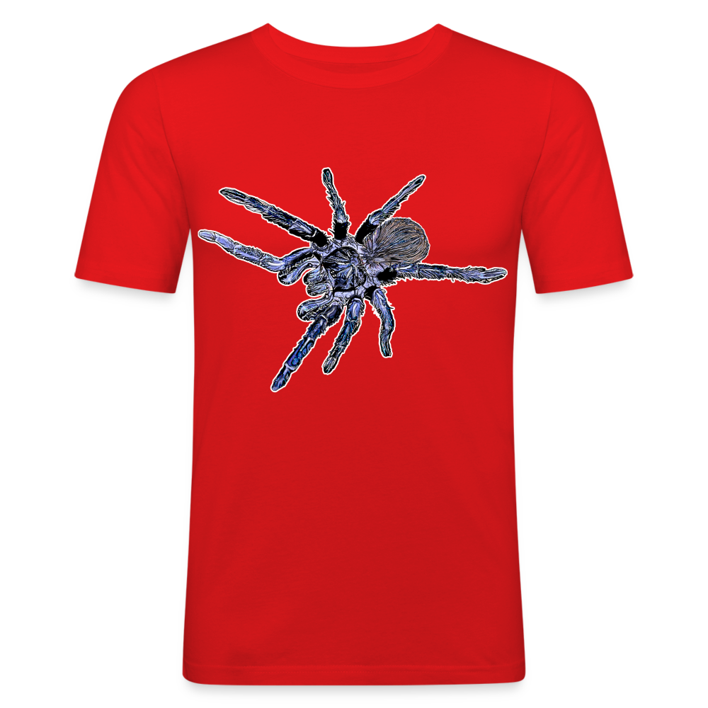 Männer Slim Fit T-Shirt Pterinopelma sazimai - Rot