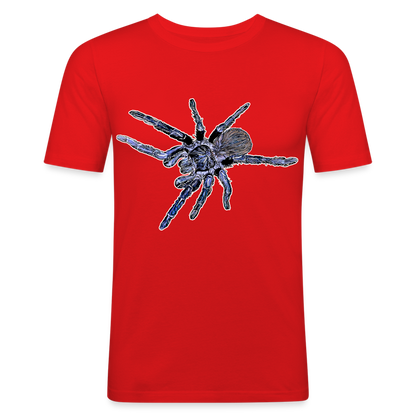 Männer Slim Fit T-Shirt Pterinopelma sazimai - Rot