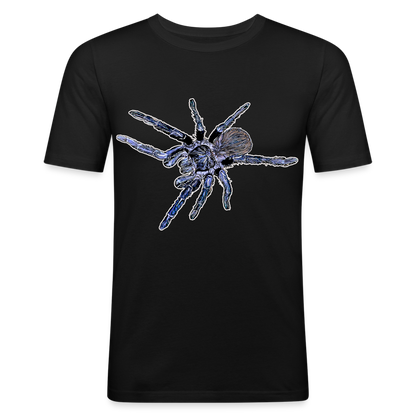 Männer Slim Fit T-Shirt Pterinopelma sazimai - Schwarz