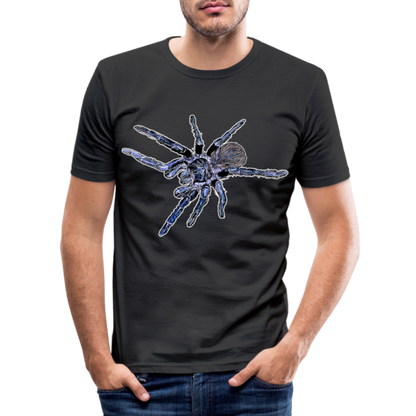 Männer Slim Fit T-Shirt Pterinopelma sazimai - Schwarz
