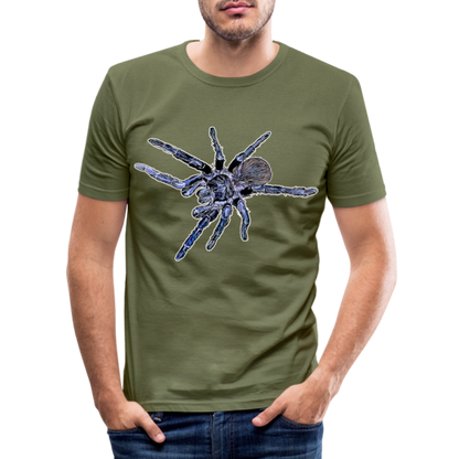Männer Slim Fit T-Shirt Pterinopelma sazimai - khaki Grün