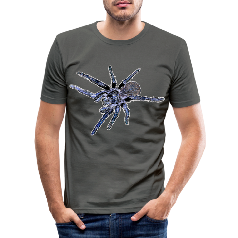 Männer Slim Fit T-Shirt Pterinopelma sazimai - Graphite