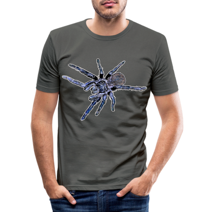 Männer Slim Fit T-Shirt Pterinopelma sazimai - Graphite