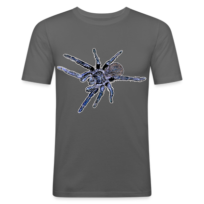 Männer Slim Fit T-Shirt Pterinopelma sazimai - Graphite