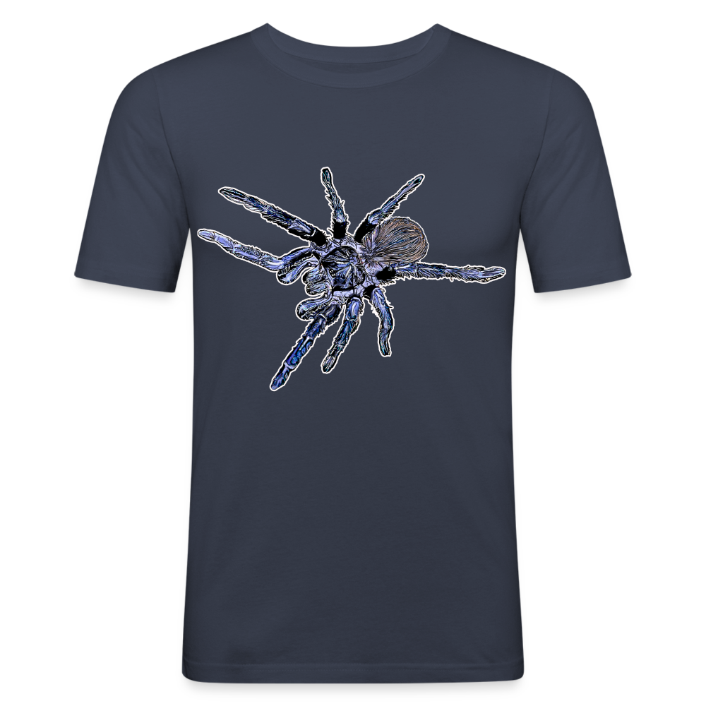 Männer Slim Fit T-Shirt Pterinopelma sazimai - Navy