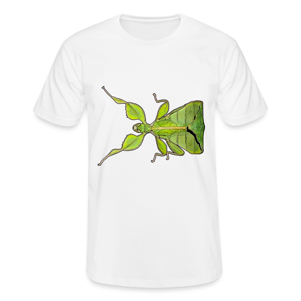 Männer Fruit of the Loom T-Shirt Phyllium philippinicum female - weiß