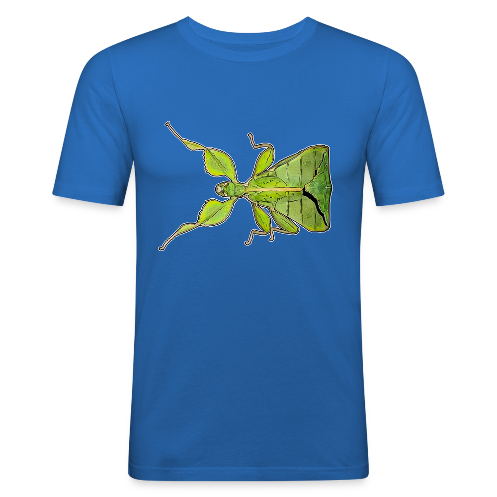 Männer Slim Fit T-Shirt Phyllium philippinicum female - Königsblau