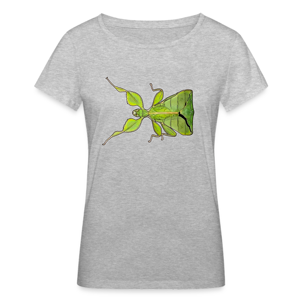 Frauen Stanley & Stella Bio-T-Shirt Phyllium philippinicum female - Grau meliert