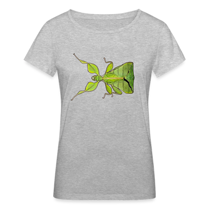 Frauen Stanley & Stella Bio-T-Shirt Phyllium philippinicum female - Grau meliert