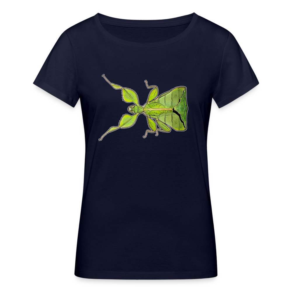 Frauen Stanley & Stella Bio-T-Shirt Phyllium philippinicum female - Navy