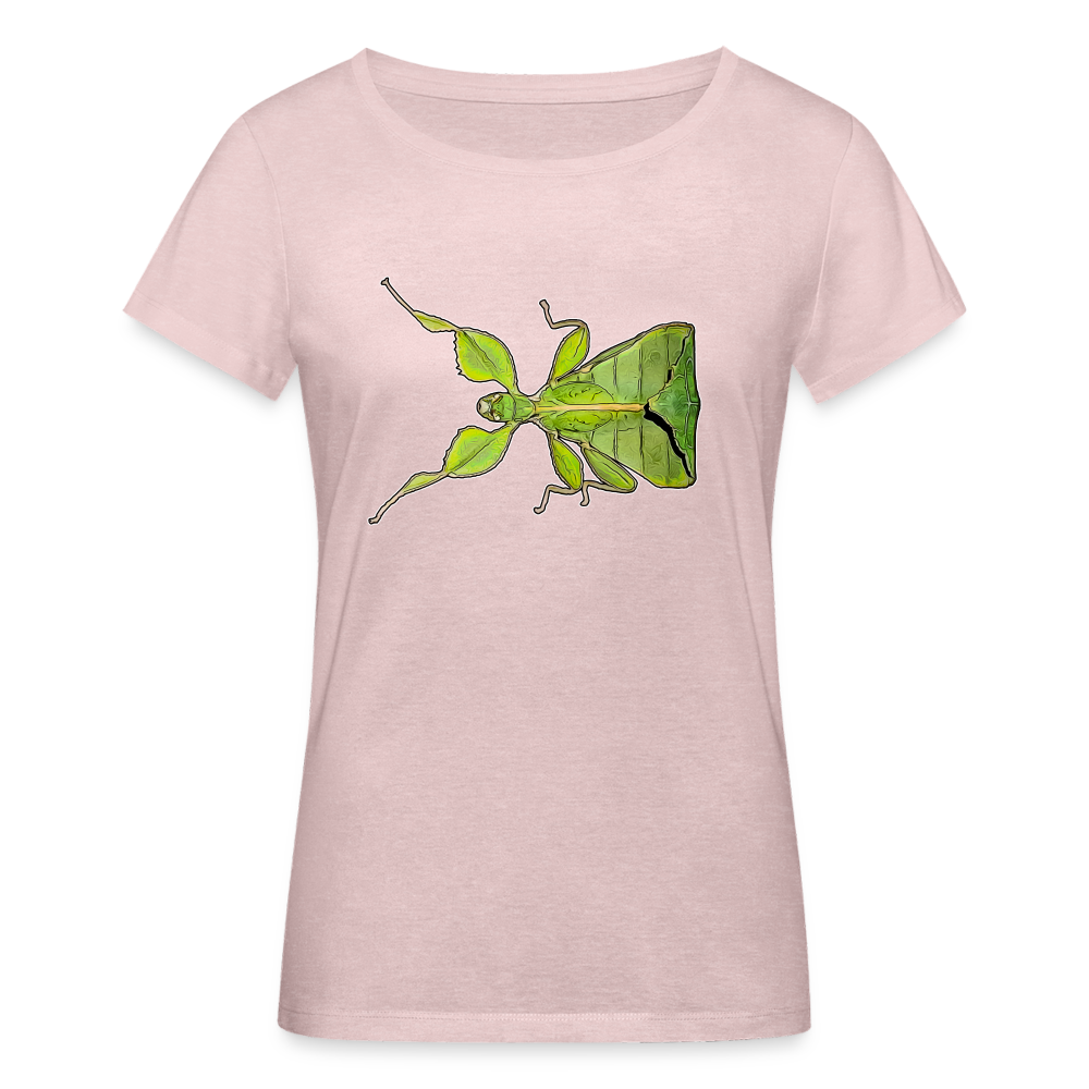 Frauen Stanley & Stella Bio-T-Shirt Phyllium philippinicum female - Rosa-Creme meliert