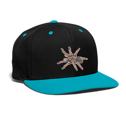 Cappy Kontrast Snapback Brachypelma emilia - Schwarz/Türkis
