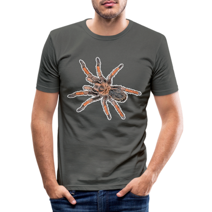Männer Slim Fit T-Shirt Brachypelma emilia - Graphite