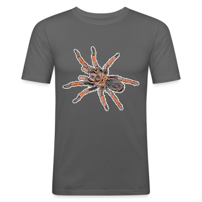 Männer Slim Fit T-Shirt Brachypelma emilia - Graphite