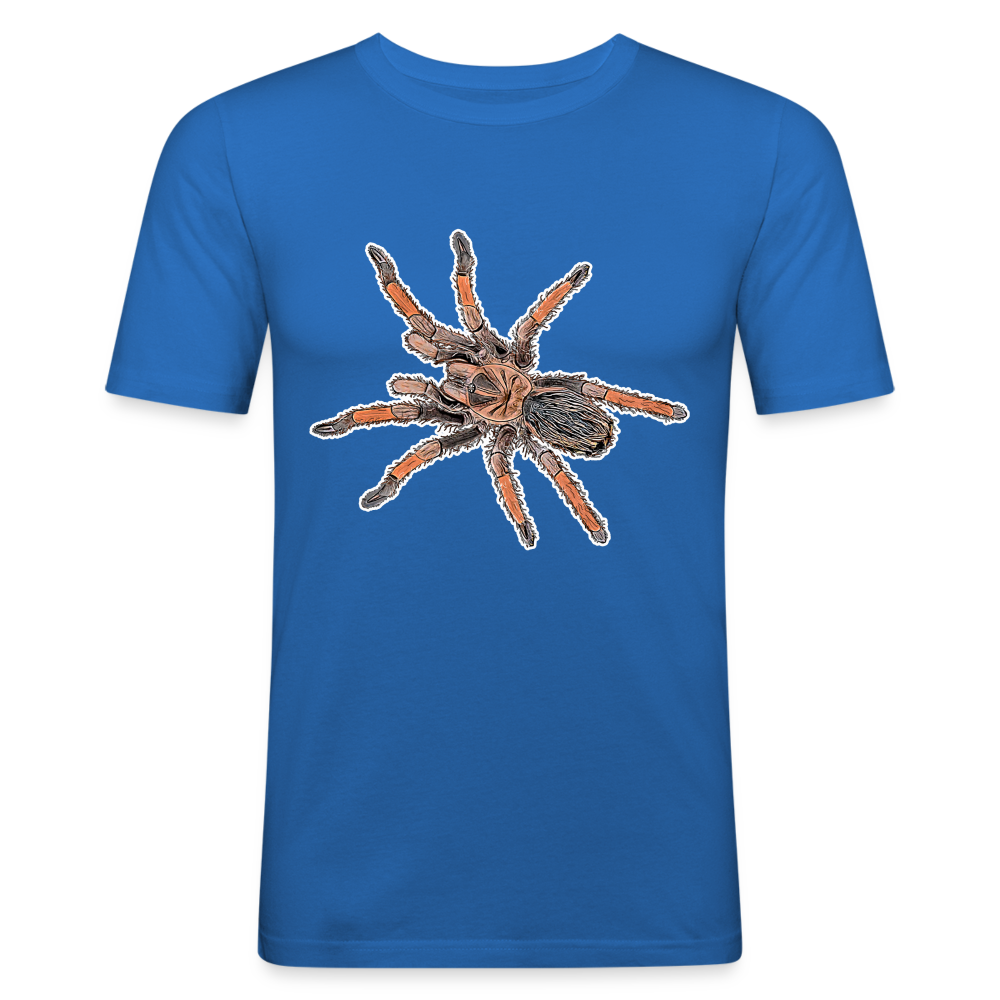 Männer Slim Fit T-Shirt Brachypelma emilia - Königsblau