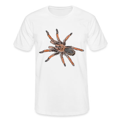 Männer Fruit of the Loom T-Shirt Brachypelma emilia - weiß