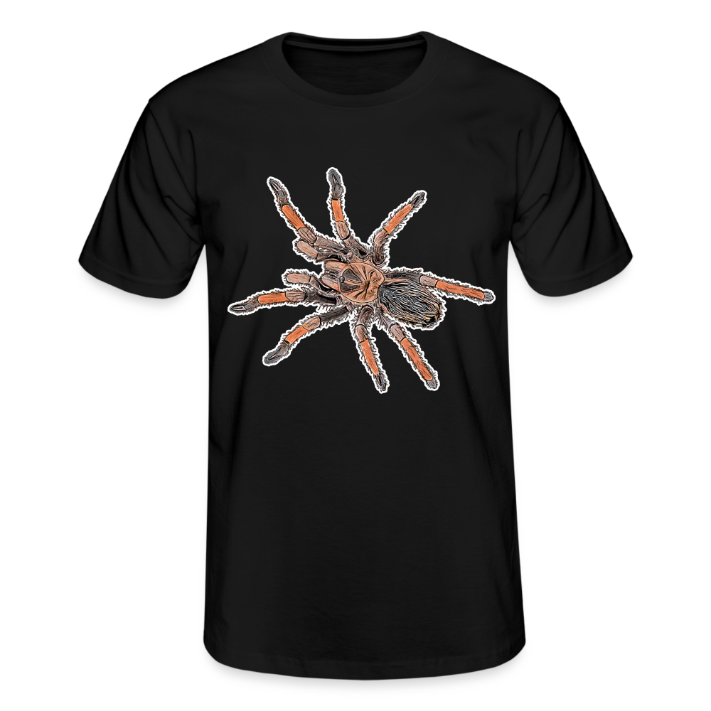 Männer Fruit of the Loom T-Shirt Brachypelma emilia - Schwarz