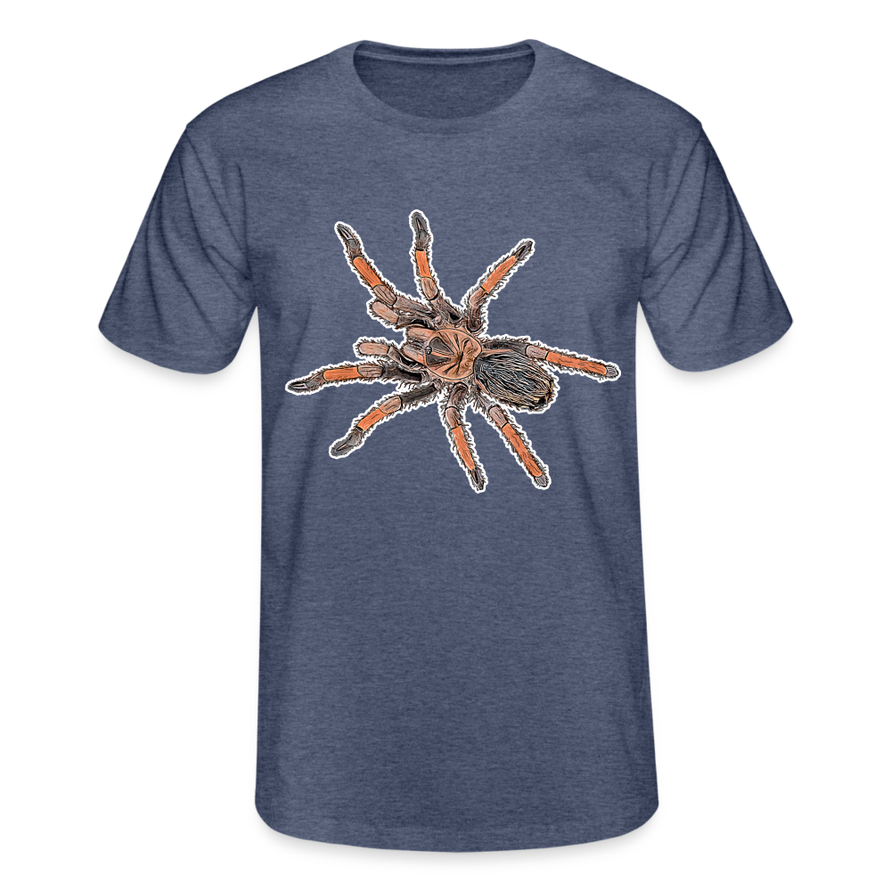 Männer Fruit of the Loom T-Shirt Brachypelma emilia - Navy meliert