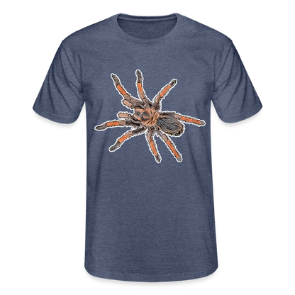 Männer Fruit of the Loom T-Shirt Brachypelma emilia - Navy meliert