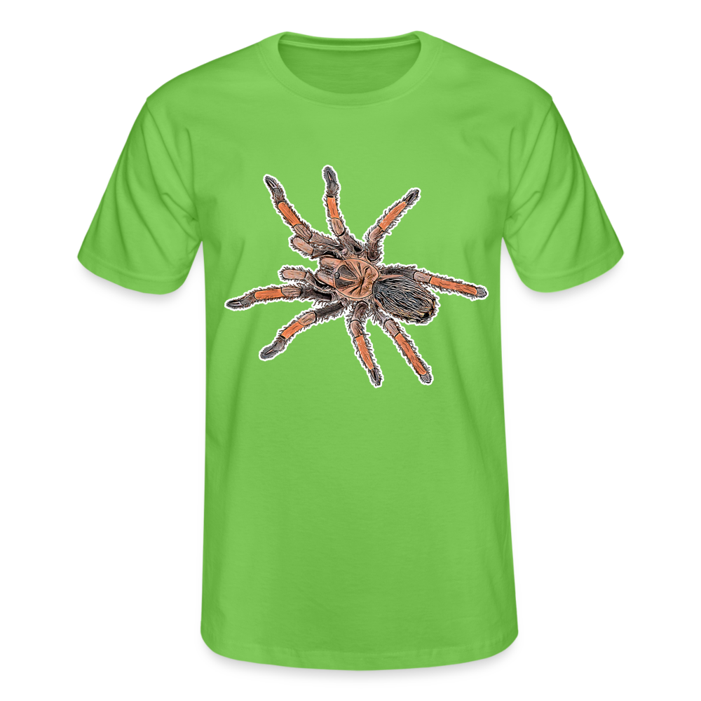 Männer Fruit of the Loom T-Shirt Brachypelma emilia - Hellgrün